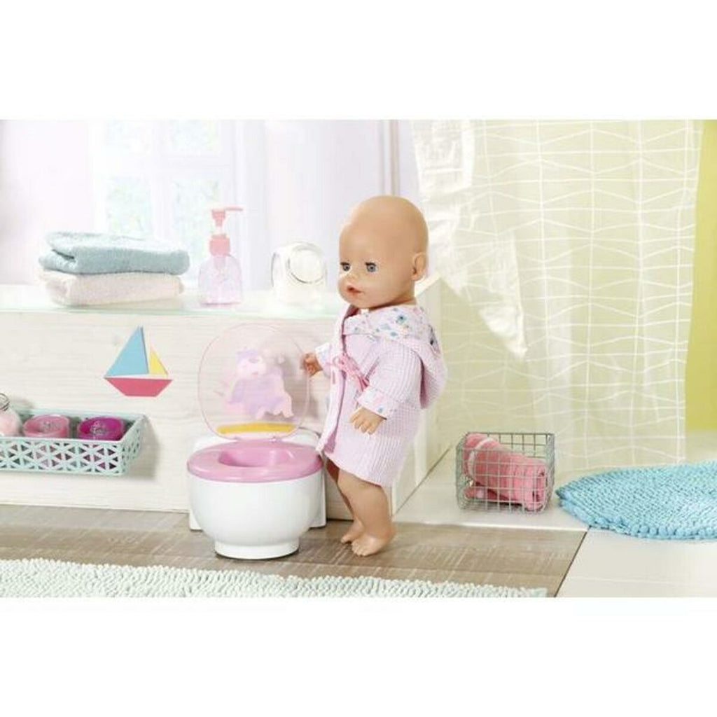 Zubehör für Puppen Zapf Creation Bath Poo-PooToilet mit ton (43 cm)