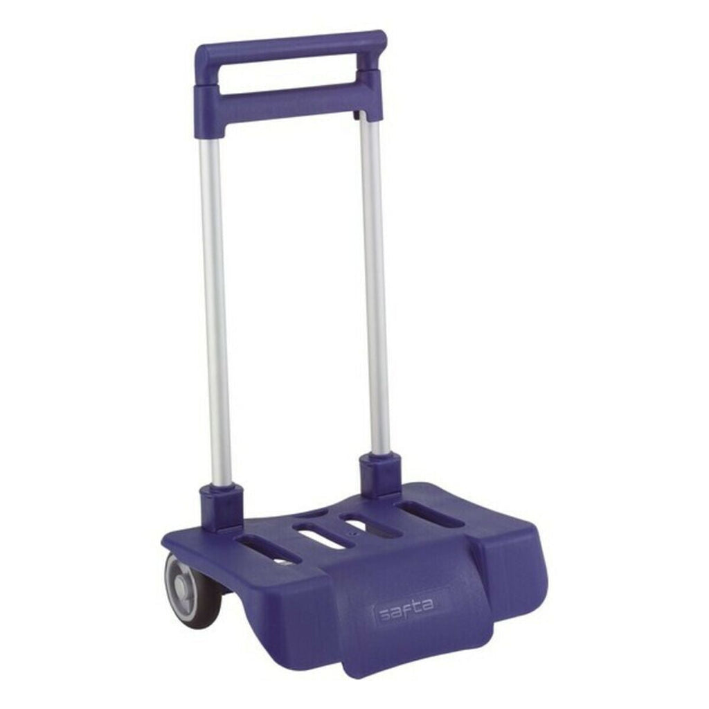 Zusammenklappbarer Rucksack-Trolley Safta Marineblau