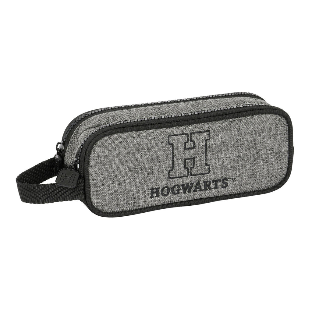 Zweifaches Mehrzweck-Etui Harry Potter House of champions Schwarz Grau 21 x 8 x 6 cm