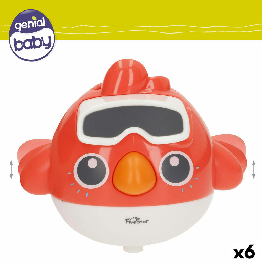 Spielzeug für das Badezimmer Colorbaby 16 x 6,5 x 9 cm 6 Stück
